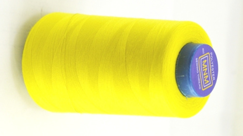  1025 Швейные нитки 40/2 (≈4500 ярд) цв. Желтый  ТриКатушки