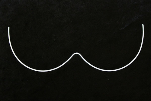  Косточки корсетные металл крашенный двойная ширина - 30см, длина - 23х23 (упаковка 50 штук)  ТриКатушки