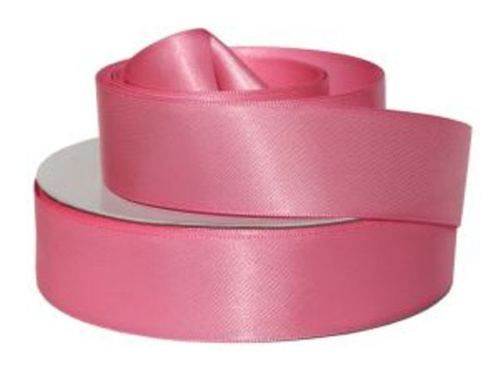  3077 25мм Лента атласная ДВУХСТОРОННЯЯ (рулон 36 ярдов = 32,9 метров)  ТриКатушки