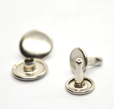  Хольнитены двухсторонние 9*9 цв. Никель (упак.100 шт.) "Proknopka"  ТриКатушки