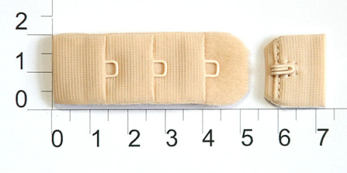  3/4 3х1 бежевый Застежки-крючки (упаковка 100 штук)  ТриКатушки