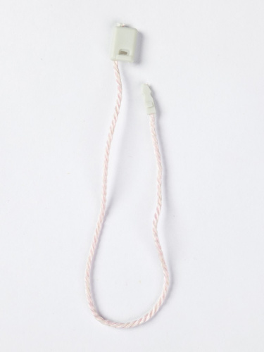  Микропломба (уп.1000шт.) 15см, цв. светло-розовый с мятным замочком  ТриКатушки