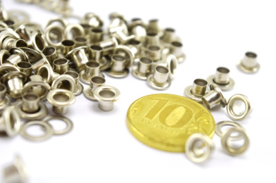  Люверсы №17 3мм нерж. Никель (уп 5000шт)  СТОРМ  ТриКатушки