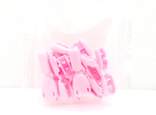  Наконечник (фасолинка) №2 пластик(уп.10 шт.)цв. Светло-розовый "Proknopka"  ТриКатушки