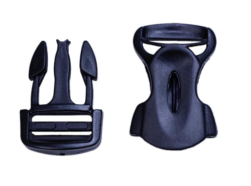  Фастекс (защелка трезубец) F320 (Ракета) ш.20 мм ПП цв.Черный (уп.100/1000 шт.)   ТриКатушки