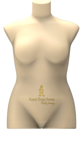  Портновский манекен Christina, Женский, р.50, цв. Бежевый, без подставки  ТриКатушки