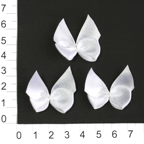  033 цв.белый Пришивные элементы 25*35мм (упаковка 200 штук)  ТриКатушки