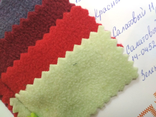  Ткань Флис САЛАТОВЫЙ 11 190 Г/М2  ТриКатушки