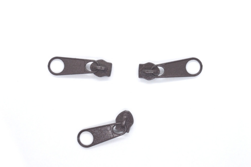  Бегунок галантерейный СП №5 цв. 302 тёмно-коричневый (уп.10 шт) "Proknopka"  ТриКатушки