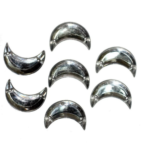  0035 10*16мм прозрачный Стразы пришивные "Месяц" (упаковка 1000 штук)  ТриКатушки