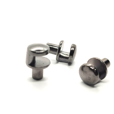  Крючок обувной литьё арт.51254 (уп.20шт.) цв.Черный никель "Proknopka"  ТриКатушки