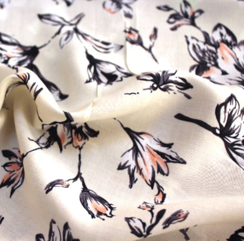  Ткань Вискоза принт арт. 2045 цв. 54  ТриКатушки