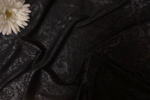  Ткань 2024 Сорочечная стрейч цв. 999  ТриКатушки