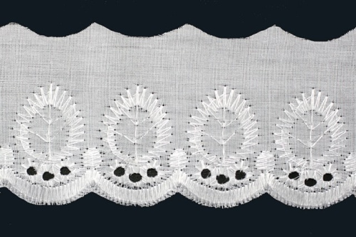  2014 цв.белый Шитье 2" 50мм (упаковка 15 ярдов = 13,7 метра)  ТриКатушки