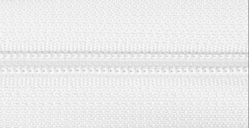  Молния Рулонная "Спираль" Т3 10,5гр/м №501 белый (уп.200м.)  ТриКатушки