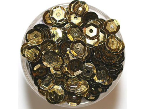  3 S Пайетки россыпь круглые 6мм (упаковка 100 грамм)  ТриКатушки