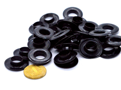  Люверсы №26 12мм сталь Оксид (уп 50 шт) "Proknopka"  ТриКатушки