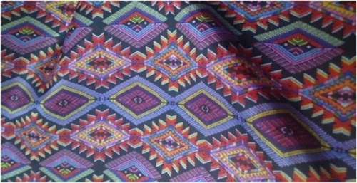  Атлас стрейч принт 2011, цв.74  ТриКатушки