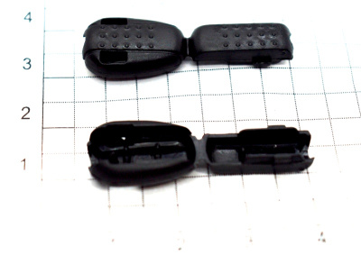 Наконечник фасолинка №2 10шт чёрный (3)