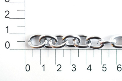  UX 001С цепь алюминий цв. nickel (упаковка 10 метров)  ТриКатушки