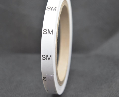  Размерник цв. белый SМ (рул. 1000шт.)  ТриКатушки