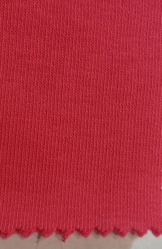  Ткань Футер 3-ех ниточный с начесом  пл.330 гр/м2,цв.гвоздика  ТриКатушки