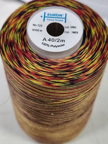  Нитки Euron A 40/2m №120 5000м (1M03)  ТриКатушки