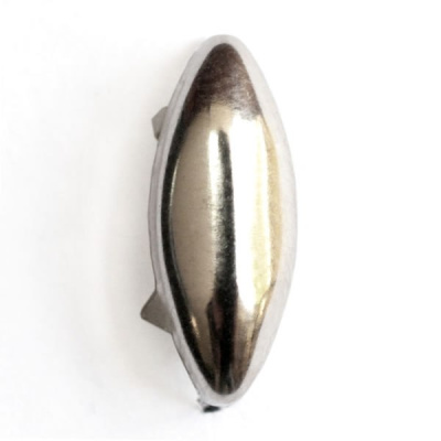  300-W никель 13мм Украшение на шипах "клепка" металл (упаковка 5000 штук)  ТриКатушки