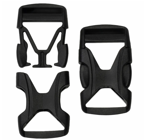  Фастекс (защелка-трезубец) FH-20 (20мм) цв.Черный РА (уп.10/100 шт)  ТриКатушки