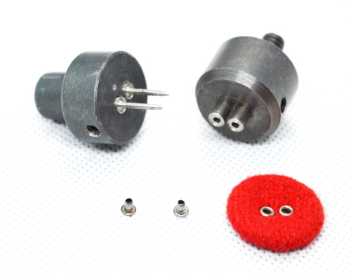  Насадка для установки микро-люверсов (глазок) на 2 прокола  ТриКатушки