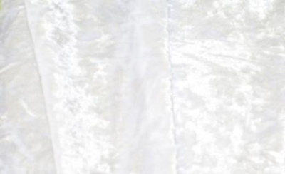 Ткань 3002 Бархат стрейч крэш , ш.150см., №000 белый