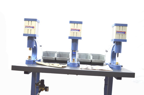  Пресс 4130 пневматический универсальный (комплект 3 пресса+стол) PRESMAK  ТриКатушки
