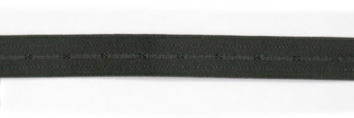  3078 черный Резинка для брителей 12мм (упаковка 50 метров)  ТриКатушки