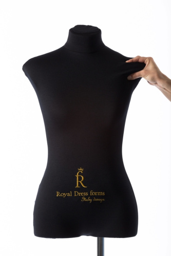  Портновский манекен Christina, Женский, р.42, цв. Черный, без подставки  ТриКатушки