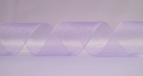  1029 Лента органза 50мм (намотка 50 ярдов = 45 метров)  ТриКатушки