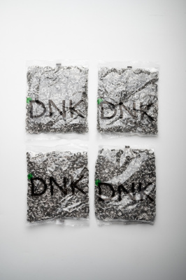  Кнопка 9,5мм рубашечная (кольцо) цв. Никель уп.1440шт DNK  ТриКатушки