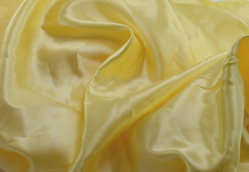  Ткань атлас-сатин РАСПРОДАЖА 90 г/м, цв. золото #7  ТриКатушки