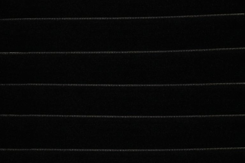  Лента бархатная 20мм (упаковка 20 ярдов = 18 метров) цв. 8611 черный  ТриКатушки