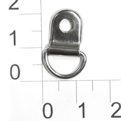  Петля обувная 2-027, цв.никель (уп.20шт.)  ТриКатушки