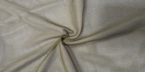  Ткань Сетка трикотажная (100 ПЭ, 70 гр/м2, ш. 1,5м) цв. Бежевый 17-1022  ТриКатушки