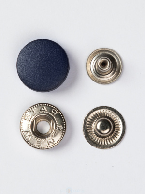  Пластиковая крышка (1 часть кнопки) 17мм цв. темно-синий 569 (уп 720шт)  ТриКатушки