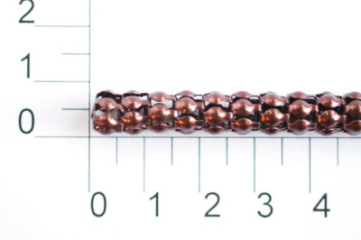  UX 0009СI цепь металл цв. Y-7 (упаковка 10 метров)  ТриКатушки