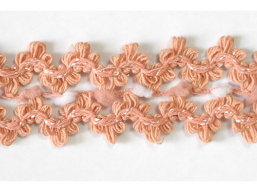  608- 3KJ тесьма декоративная ширина 45мм (упаковка 20 ярдов = 18,3 метра)  ТриКатушки