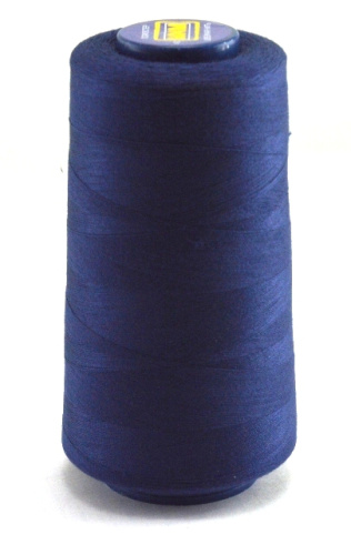  1200 Швейные нитки 40/2 (≈4500 ярд) цв. Темно-синий  ТриКатушки