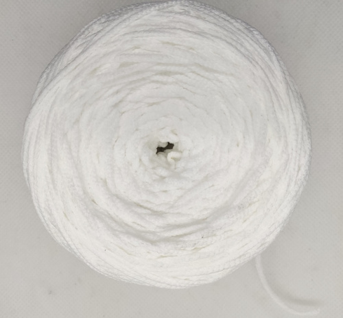  Резинка для масок Presmak 2,5мм белая (уп.100 метров)  ТриКатушки