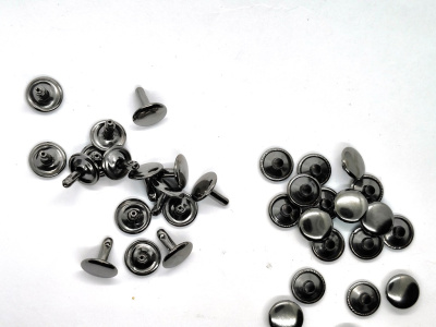  Хольнитены двухсторонние 11 мм №123 Черный Никель(уп.2000шт.) Tals  ТриКатушки