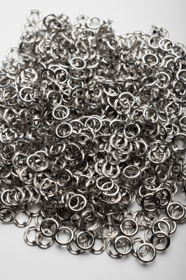  Кнопка 9,5мм рубашечная (кольцо) цв. Никель уп.1440шт DNK  ТриКатушки