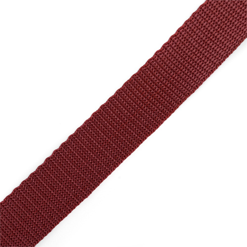  Стропа текстильная 25мм №179 бордовый (уп100м) АП  ТриКатушки