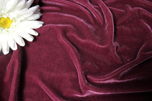  Ткань 3001 Бархат стрейч, ш.150см., №210  ТриКатушки