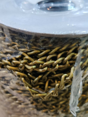  UX Цепь металлическая арт.0403-2020, 8,2*6мм (упаковка 50 метров) антик  ТриКатушки